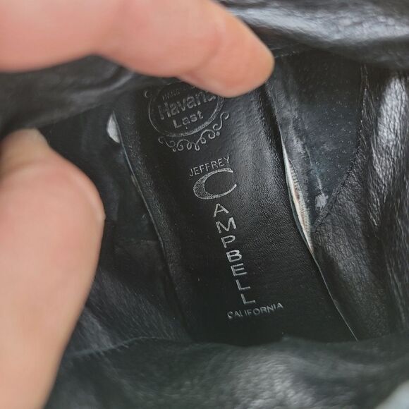 Jeffrey Campbell Lita black platform booties - Picture 10 of 16